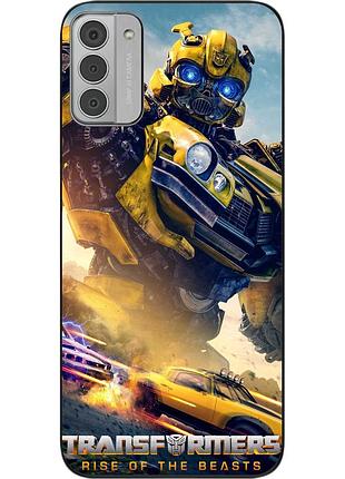 Силіконовий чохол epik для nokia g42 з картинкою бамблбі трансформери
