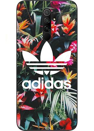 Силіконовий чохол для xiaomi redmi 9 з картинкою adidas