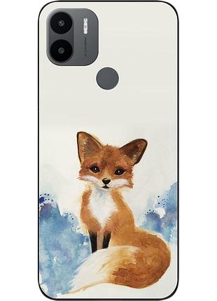 Силіконовий чохол для xiaomi redmi a1 plus з картинкою лиса