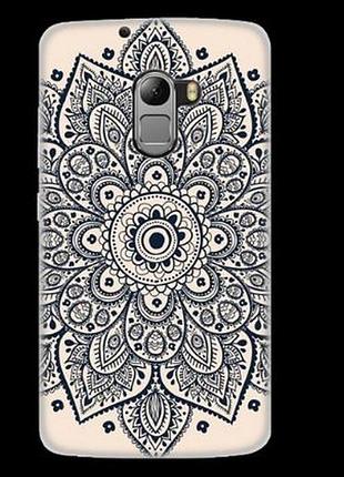 Силіконовий бампер для lenovo a7010 / vibe x3 lite з картинкою гарний візерунок