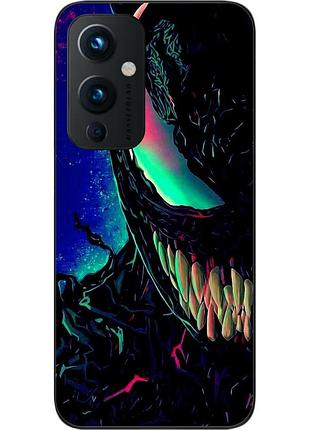 Силіконовий чохол epik для oneplus 9 з картинкою яскравий веном