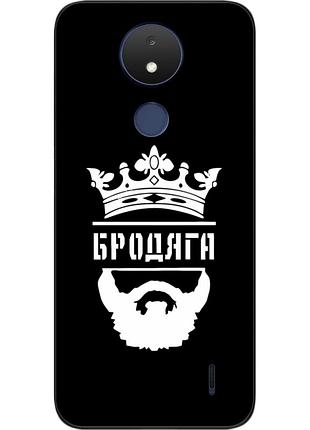 Силиконовый чехол epik для nokia c21 с картинкой бродяга