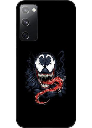 Силиконовый чехол epik для samsung galaxy s20 fe с картинкой веном