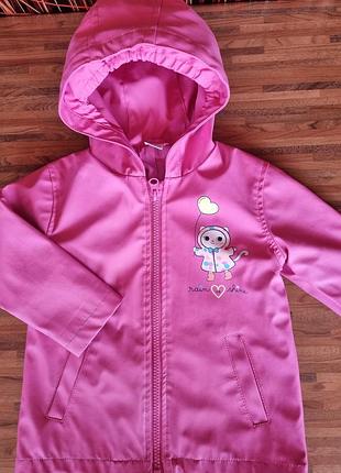Дождевик baby club на девочку 12-18 мес.