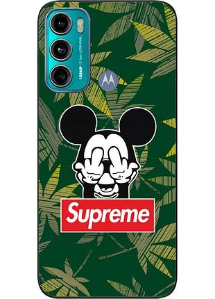 Оригинальный чехол epik для motorola moto g60 с картинкой микки supreme