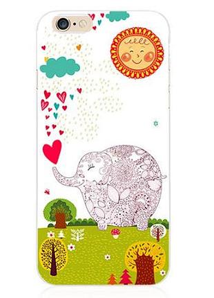 Ексклюзивний чохол для iphone 6 / 6s з картинкою слоник