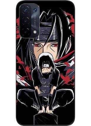 Силиконовый чехол epik для oppo a54 5g с картинкой аниме итати утиха