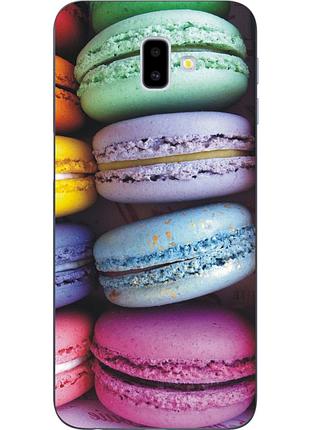 Оригінальний tpu чехол з принтом для samsung galaxy j6 plus 2018 тістечко