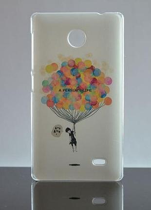Оригинальный чехол бампер для nokia x с рисунком фри 7