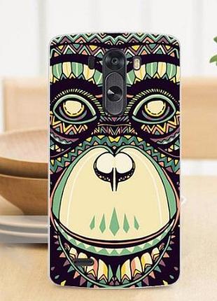 Оригинальный чехол бампер для lg g3 optimus d855 d857 с рисунком зентангл-обезьяна