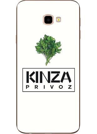Антибрендовый силіконовий чохол для samsung galaxy j4 plus 2018 kinza privoz