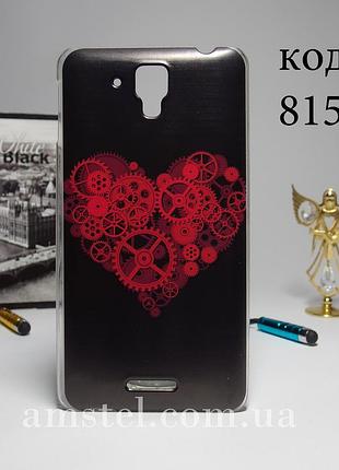 Чохол на lenovo s898t/s8 панель накладка серце механіка