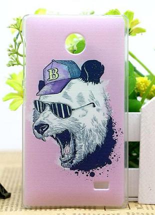 Оригінальний чохол бампер для nokia x з малюнком заєць 8