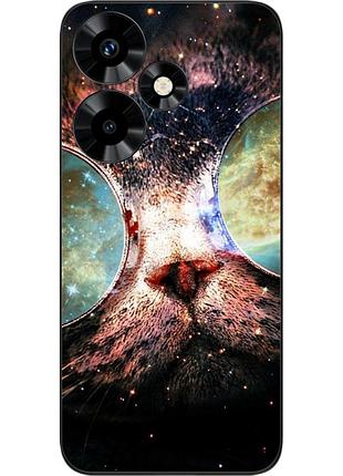 Оригинальный чехол epik для infinix hot 30 (x6831) с картинкой космокот