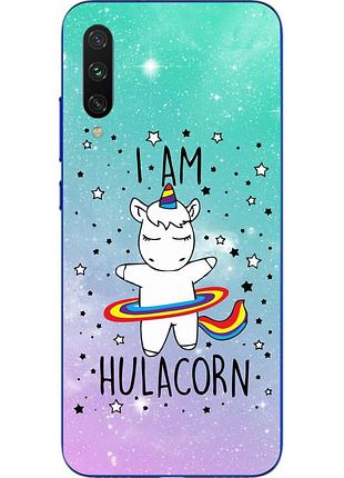 Силиконовый чехол для xiaomi mi a3 с картинкой единорог