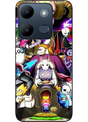 Силиконовый чехол epik для infinix smart 7 с картинкой андертейл
