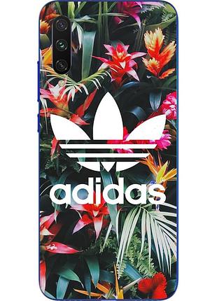 Силиконовый чехол с рисунком для xiaomi mi a3 adidas