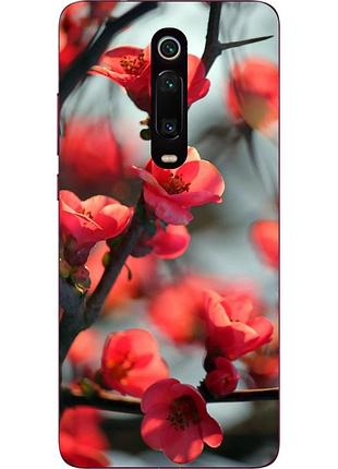Чохол силіконовий для xiaomi mi 9t / k20 / mi 9t pro / k20 pro з картинкою сакура