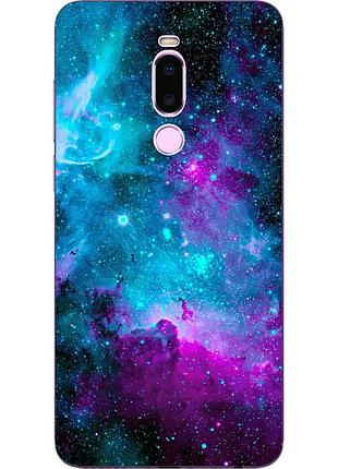 Чохол силіконовий для meizu note 8 з картинкою космос