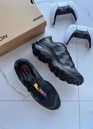 Salomon xt-6 adv dover triple black gore-tex 5