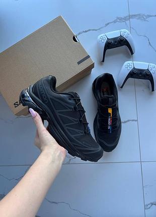 Salomon xt-6 adv dover triple black gore-tex 7