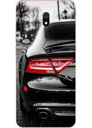 Бампер силіконовий чохол для xiaomi redmi 8a з картинкою машина