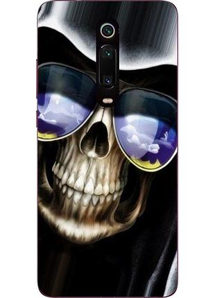 Силіконовий чохол з малюнком для xiaomi mi 9t / k20 / mi 9t pro / k20 pro скелет в окулярах