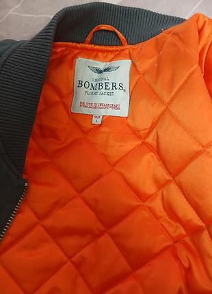 Бомбер original flight jacket размер l 4