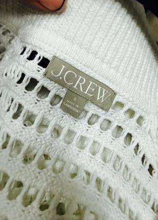 Светр сітка j. crew. більш розмір м. 4