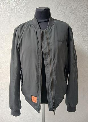 Бомбер original flight jacket размер l 9