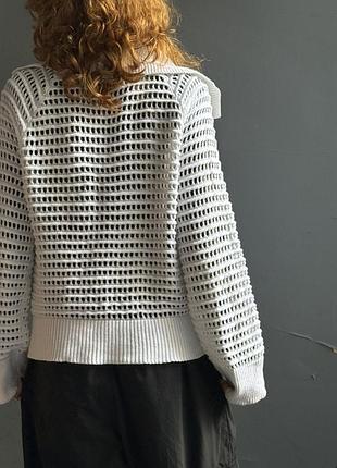 Светр сітка j. crew. більш розмір м. 3