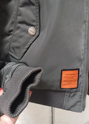 Бомбер original flight jacket размер l 6