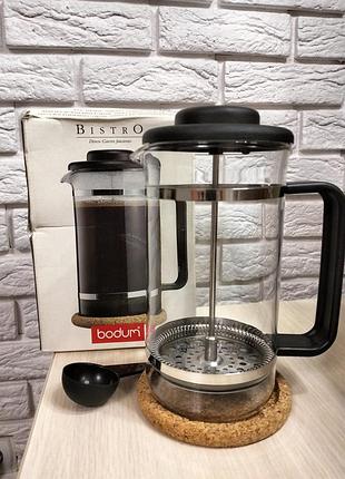 Добротный френч-пресс bodum bistro швейцария