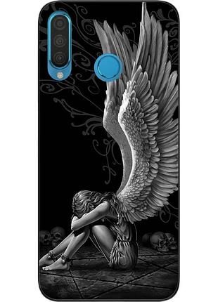 Оригінальний чохол для huawei p30 lite з картинкою ангел