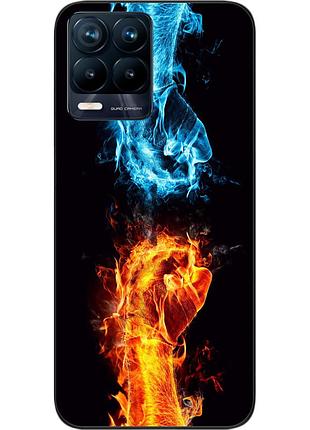 Силіконовий чохол epik для realme 8 pro з картинкою опір