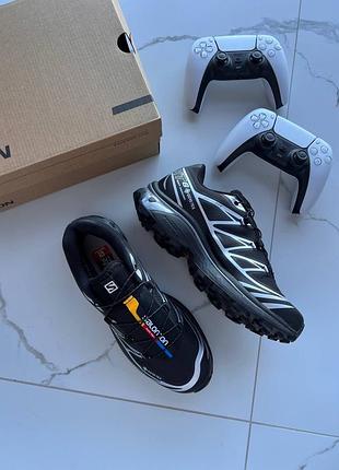 Salomon xt-6 black silver gore-tex