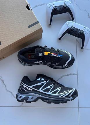 Salomon xt-6 black silver gore-tex 3
