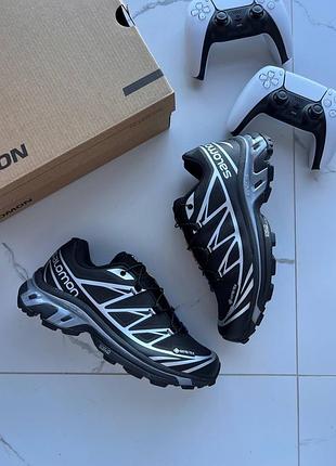 Salomon xt-6 black silver gore-tex 5