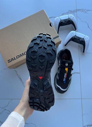 Salomon xt-6 black silver gore-tex 7