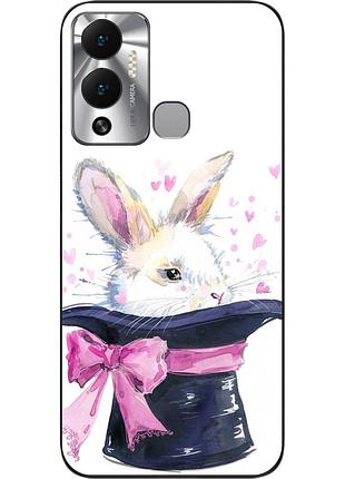Чохол силіконовий epik для infinix hot 12 play з картинкою кролик