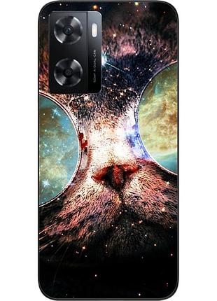 Оригінальний чохол epik для oneplus nord n20 se з картинкою космокот
