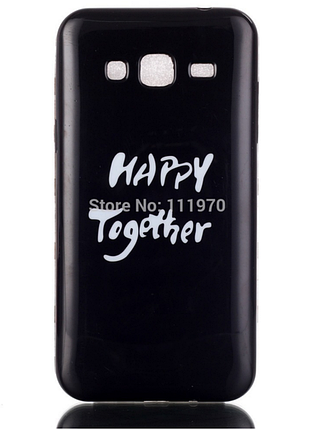 Чехол для samsung galaxy j105 j1 mini с картинкой - happy