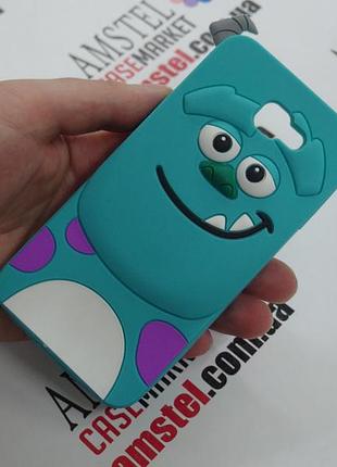 Объемный 3d силиконовый чехол для samsung galaxy j5 prime g570 салливан