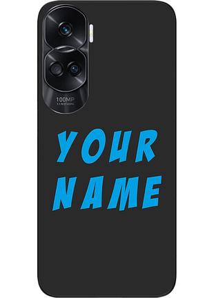 Саме чохол epik для honor 90 lite бампер із ім'ям друк на чохлі
