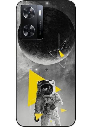 Чехол силиконовый epik для oneplus nord n20 se с картинкой астронавт