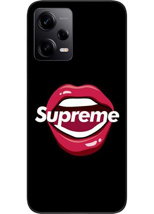 Оригинальный чехол для xiaomi redmi note 12 pro 5g с картинкой губы