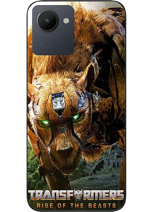 Силиконовый чехол epik для realme c30s с картинкой читор трансформеры звероботы