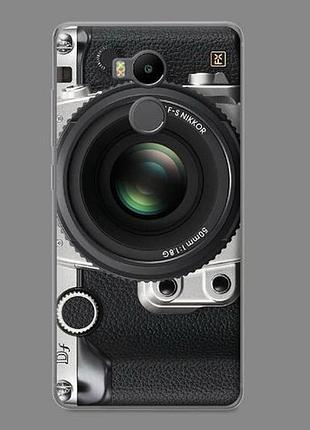 Силіконовий чохол бампер для xiaomi redmi 4 pro / redmi 4 prime з картинкою фотоапарат