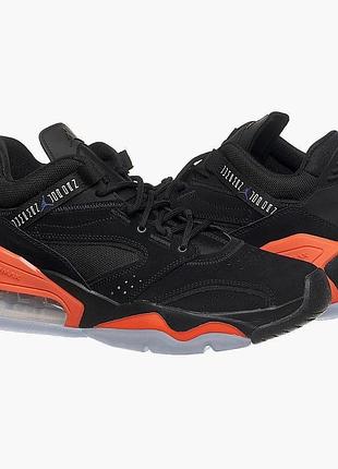 Чоловічі кросівки nike air jordan point lane у забарвленні «black infrared».розмір:49,5(33см).матеріал:шкіра/замш/текстиль