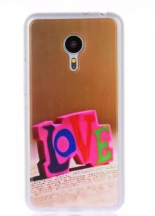 Силіконовий чохол для meizu pro 6 з малюнком вовк 8
